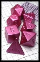 Dice : Dice - Dice Sets - Chessex Faux Metal Jacket Pink - Gen Con Aug 2016